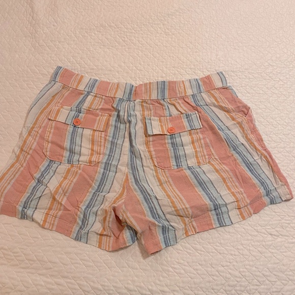 Lane Bryant Striped Linen Shorts Size 18-20 - Picture 5 of 5